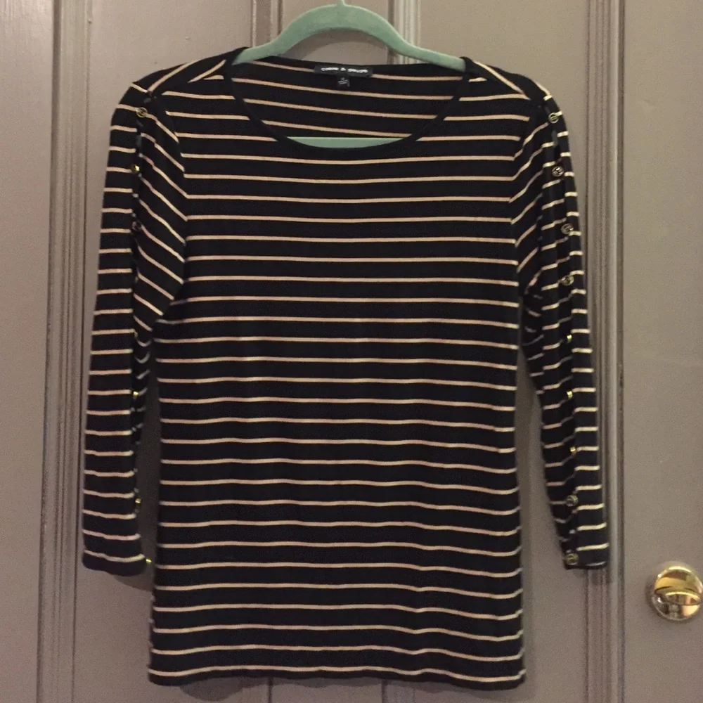 Basic Striped Top - Picture 6 of 8